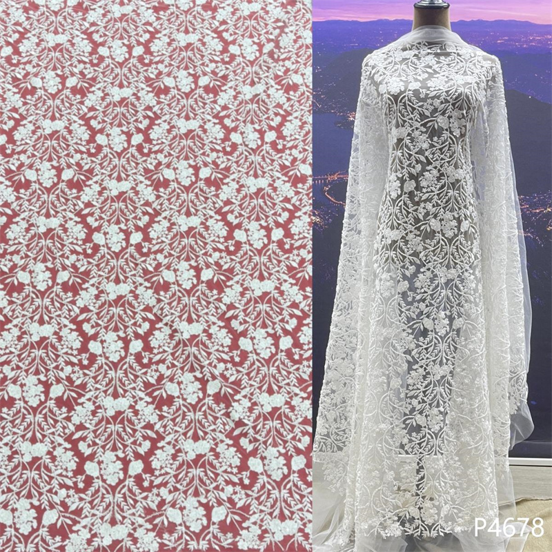 Wholesale Good Quality Best Design Luxury Lace Fabric 100% Polyester